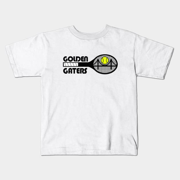 Defunct San Francisco Golden Gaters Team Tennis 1975 Kids T-Shirt by LocalZonly